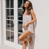 Pia Cami and Ruffle Short Set