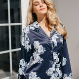 Romi Bleu De Fleur Printed PJ Set