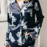 Romi Bleu De Fleur Printed PJ Set