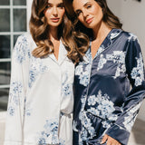 Romi Bleu De Fleur Printed PJ Set