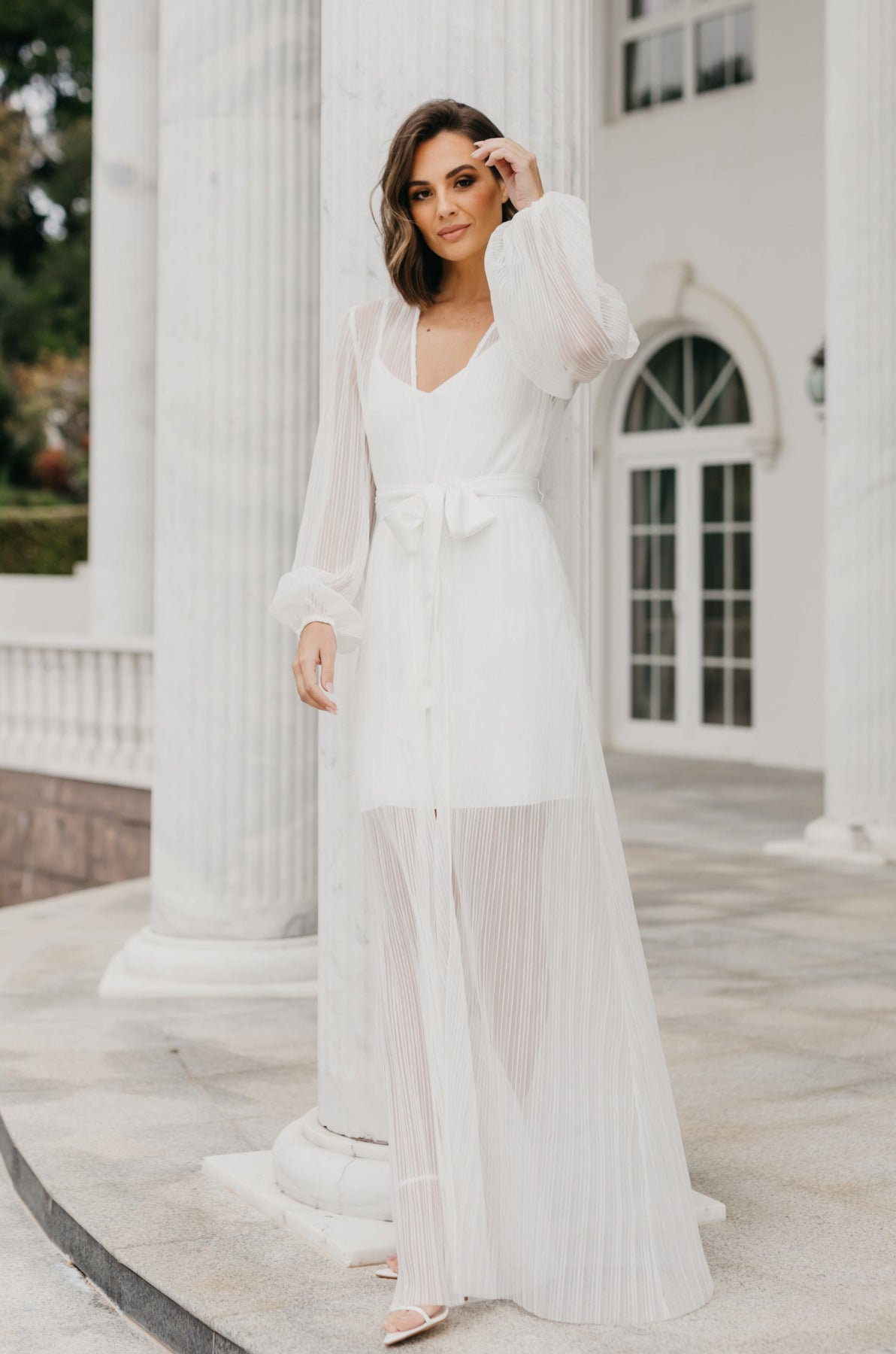 Cheap clearance bridal robe