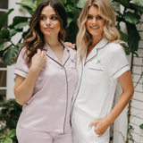 Tracey Satin PJ set - lerose AU